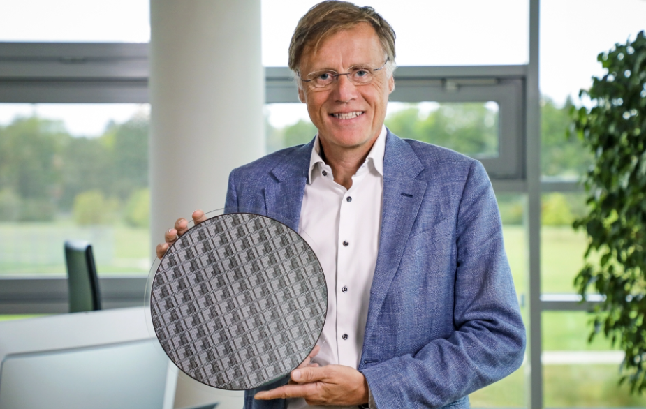 Infineon presenterar världens första 300 mm Power GaN Wafer