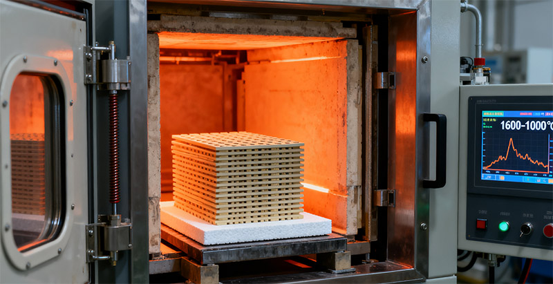 Aluminiumoxidsubstrat för elektronisk förpackning