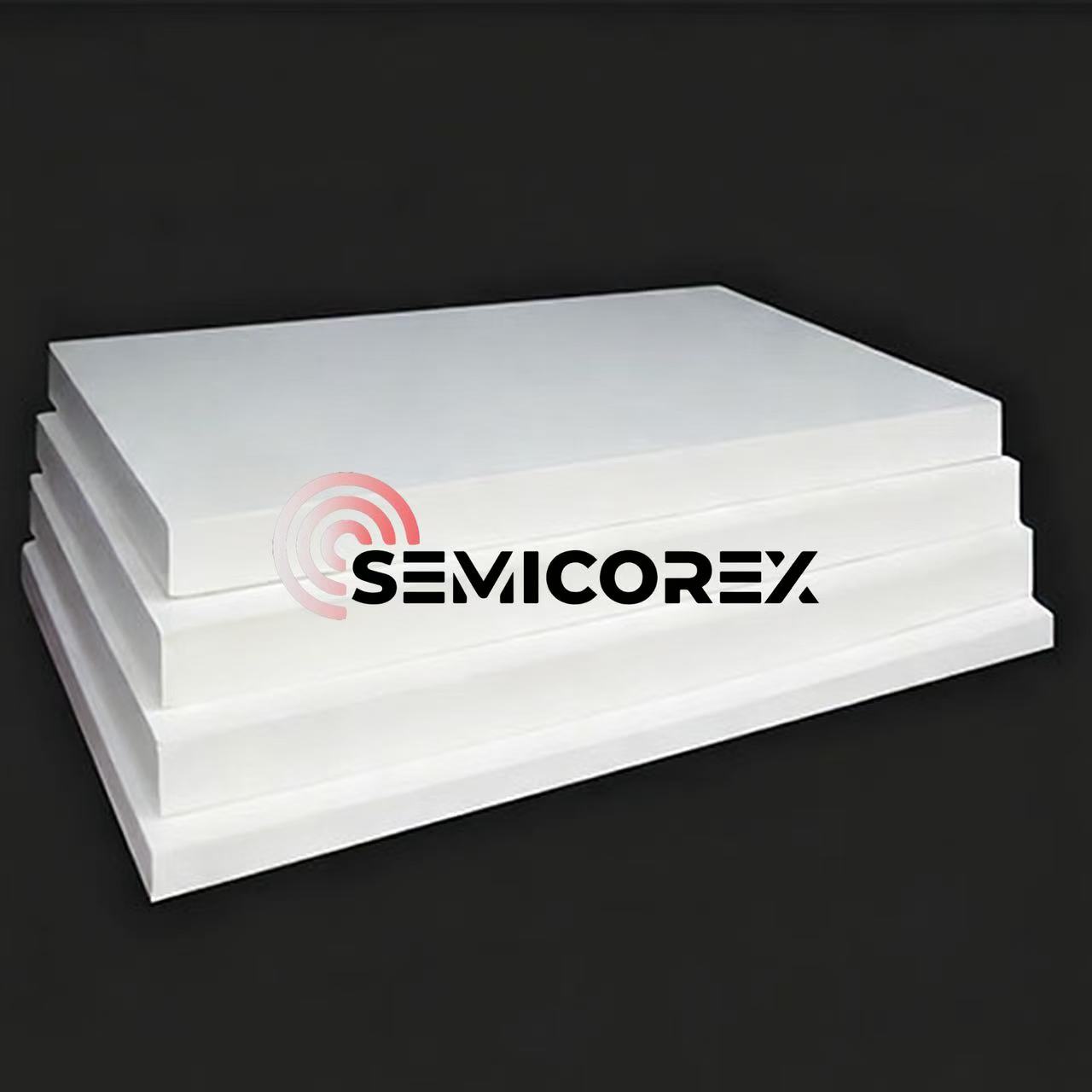 Polykristallin aluminiumfiberskiva