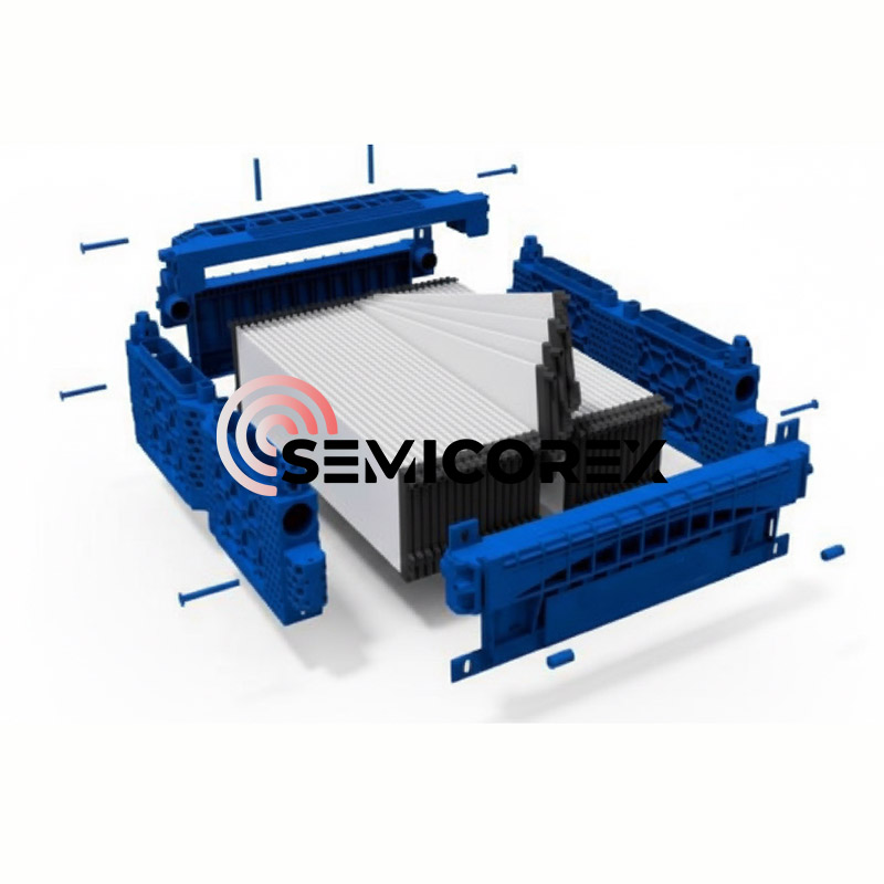 SiC platta membranmoduler